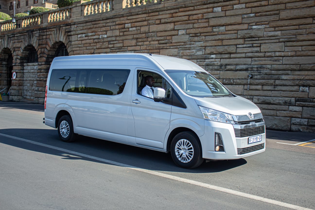 Professional corporate shuttle vehicle — Mutsinda Shuttles & Transfers